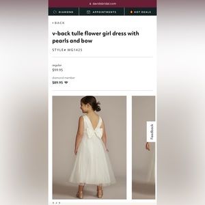 Gently used one time for a wedding. Like brand new… freshly laundered!